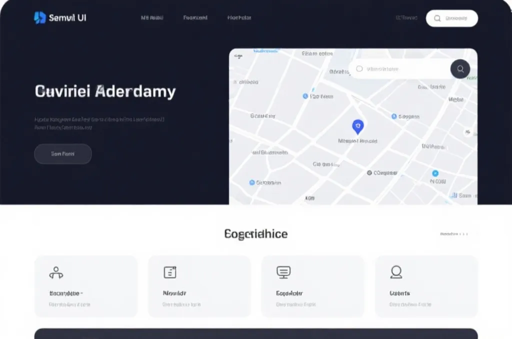 用户友好型官网地址信息展示
